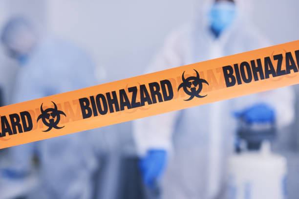 Professional Hoarding Cleanup technician working in Brunswick, NC